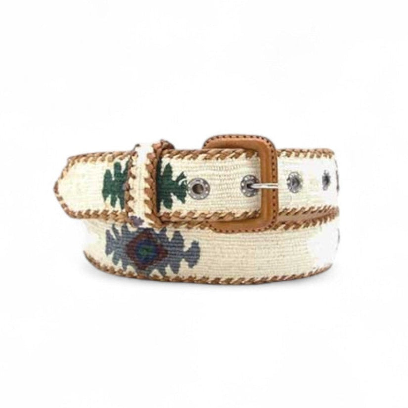 Ceinture Ethnique Blanche