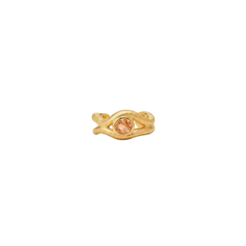 Earcuff - Quartz Coloré chamapgne