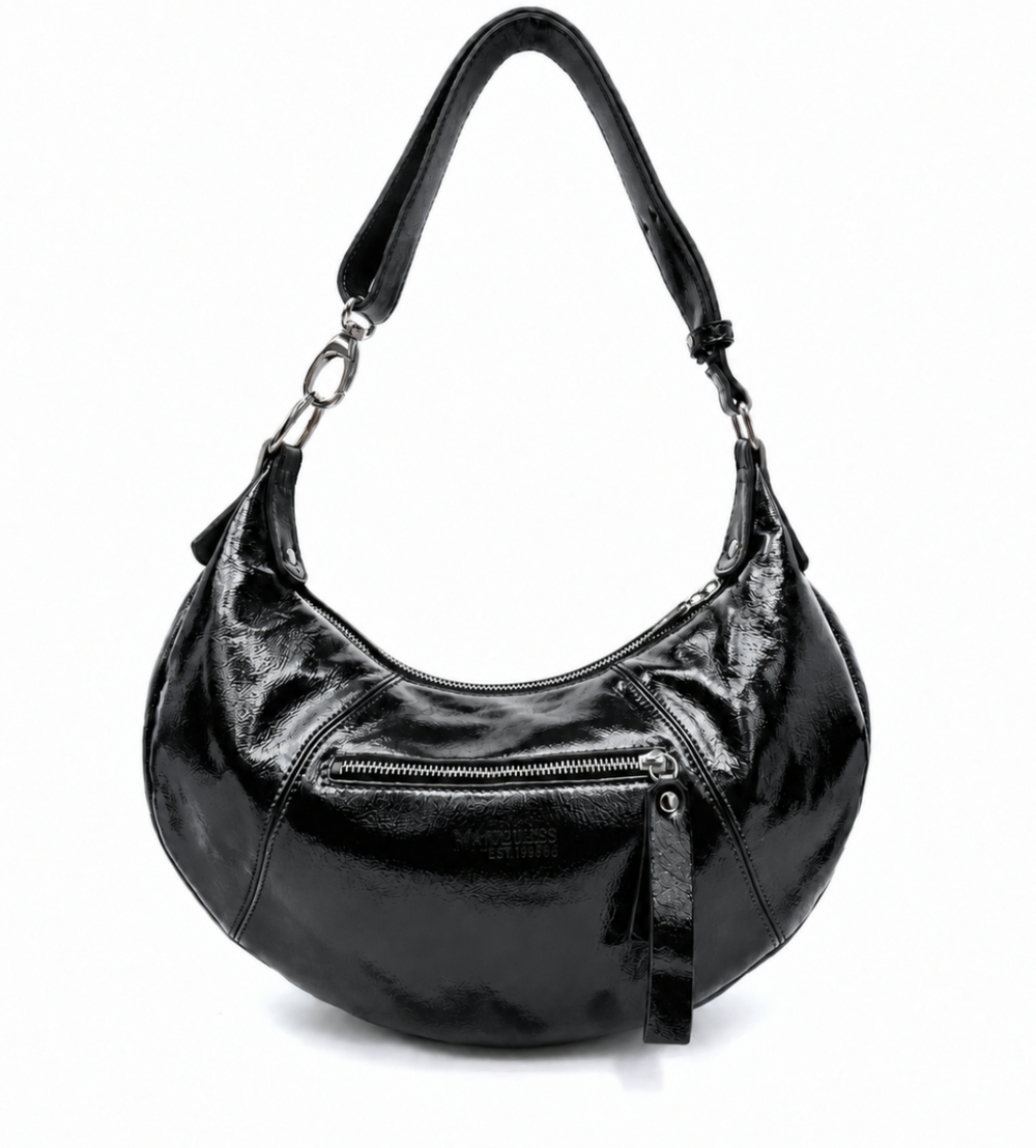 Sac Kana-Maya Vernis Noir